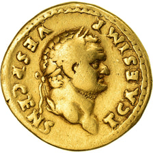 Münze, Titus, Aureus, 73 AD, Rome, S+, Gold, RIC:555