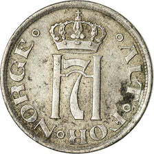 Coin, Norway, Haakon VII, 10 Öre, 1919, EF(40-45), Silver, KM:372