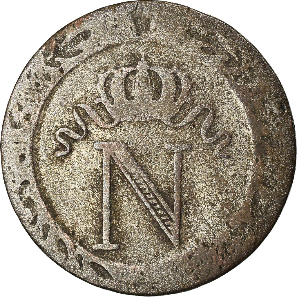 Coin, France, Napoléon I, 10 Centimes, 1809, Limoges, VF(20-25), Billon