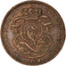 Coin, Belgium, Leopold I, Centime, 1862, AU(50-53), Copper, KM:1.4