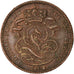 Moneta, Belgia, Leopold I, Centime, 1862, AU(50-53), Miedź, KM:1.4