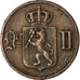 Coin, Norway, Ore, 1899, EF(40-45), Bronze, KM:352