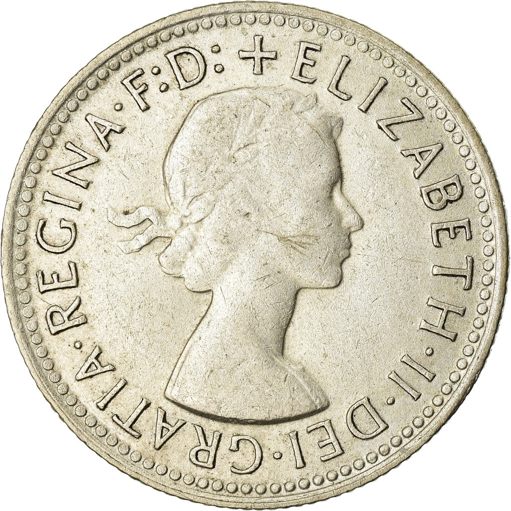 Coin, Australia, Elizabeth II, Shilling, 1960, Melbourne, EF(40-45), Silver