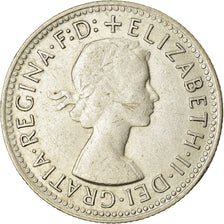Coin, Australia, Elizabeth II, Shilling, 1960, Melbourne, EF(40-45), Silver
