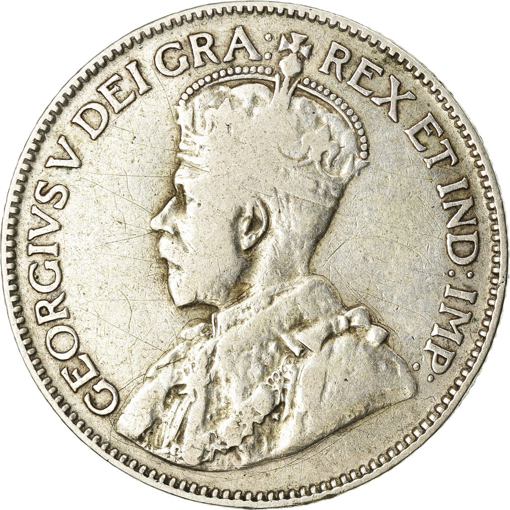 Coin, Canada, George V, 25 Cents, 1920, Royal Canadian Mint, Ottawa, VF(30-35)