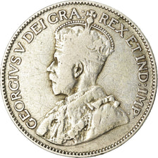 Coin, Canada, George V, 25 Cents, 1920, Royal Canadian Mint, Ottawa, VF(30-35)