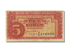 Czechoslovakia, 5 Korun, EF(40-45), ZA
