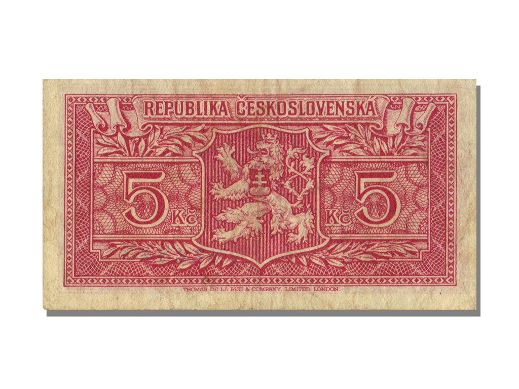 Czechoslovakia, 5 Korun, EF(40-45), ZA