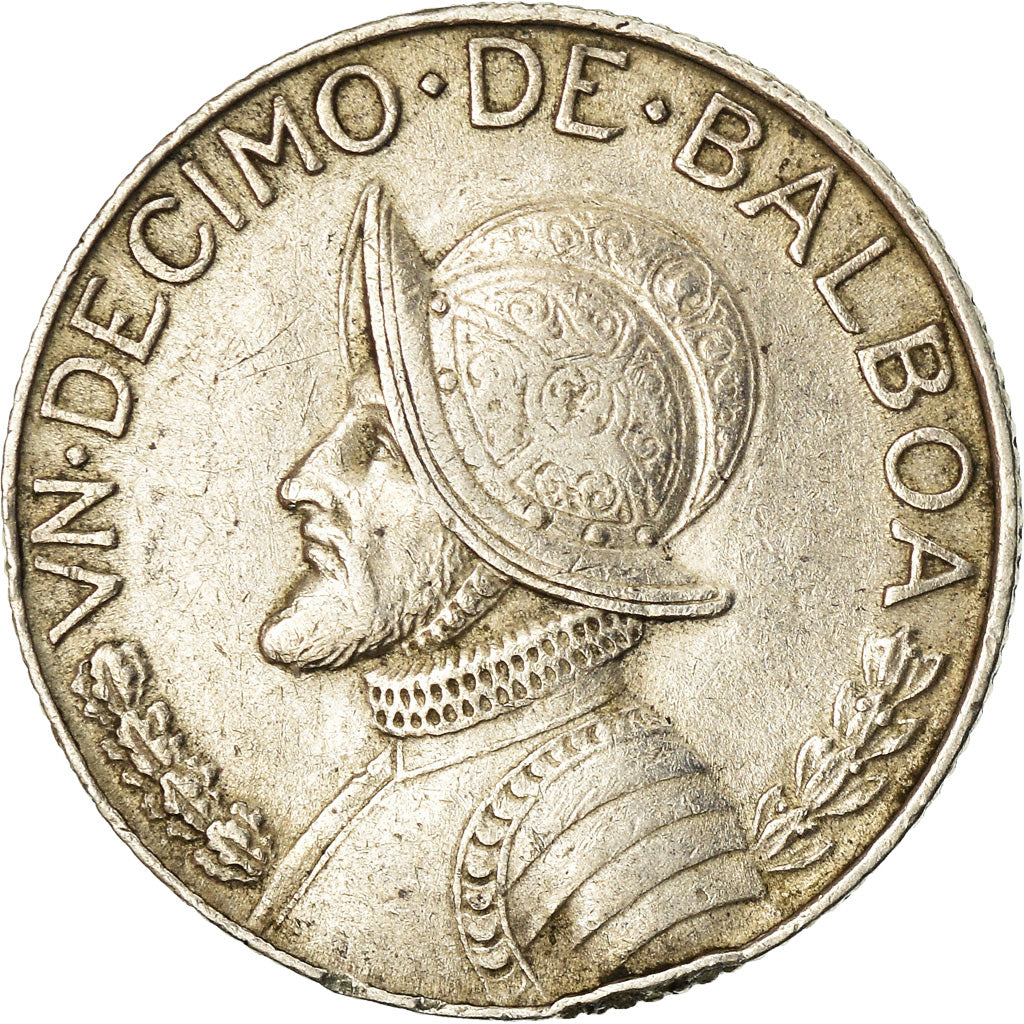 Coin, Panama, 1/10 Balboa, 1862, EF(40-45), Silver, KM:10.2