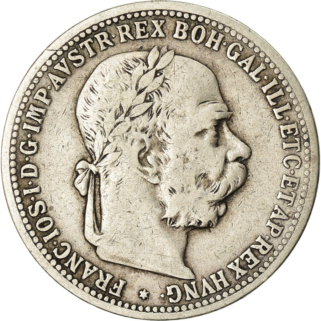 Coin, Austria, Franz Joseph I, Corona, 1894, VF(30-35), Silver, KM:2804
