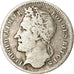 Coin, Belgium, Leopold I, 1/4 Franc, 1834, VF(20-25), Silver, KM:8