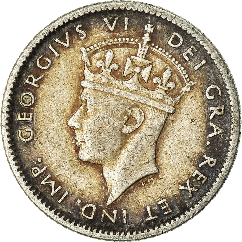 Coin, NEWFOUNDLAND, 10 Cents, 1945, Royal Canadian Mint, Ottawa, EF(40-45)