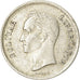 Coin, Venezuela, 25 Centimos, 1948, AU(50-53), Silver, KM:20