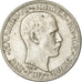 Moneta, Norvegia, Haakon VII, 50 Öre, 1915, MB+, Argento, KM:374
