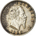Coin, Italy, Vittorio Emanuele II, 20 Centesimi, 1863, Milan, VF(30-35), Silver