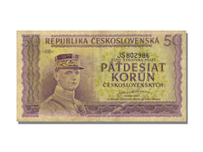 Cecoslovacchia, 50 Korun, KM:62a, BB+