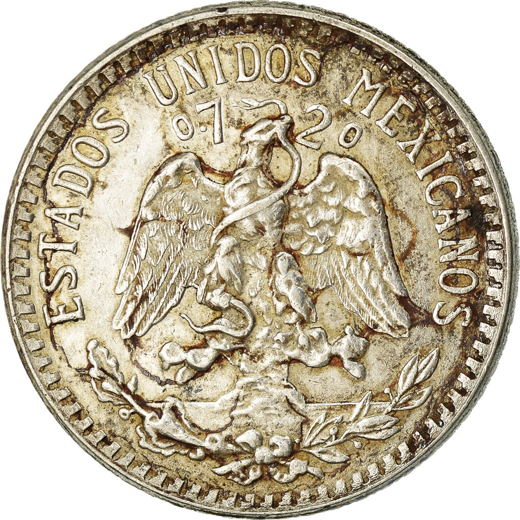 Moneda, México, 20 Centavos, 1942, Mexico City, EBC, Plata, KM:438