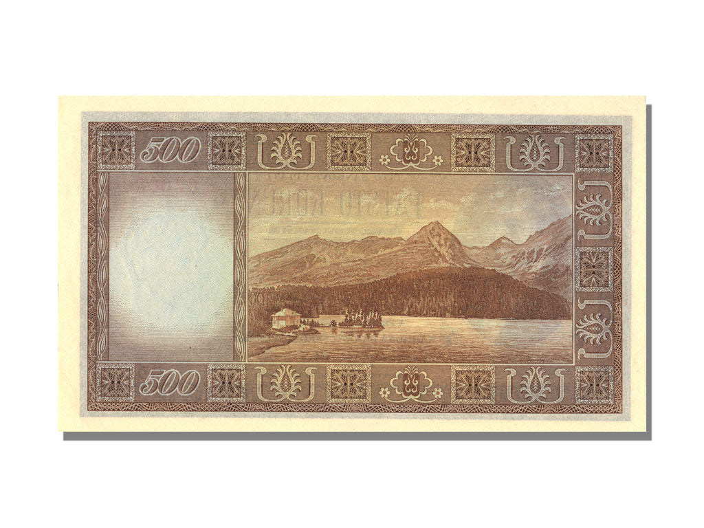 Banknot, Czechosłowacja, 500 Korun, KM:64a, UNC(65-70)