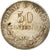 Monnaie, Italie, Vittorio Emanuele II, 50 Centesimi, 1863, Milan, TTB, Argent