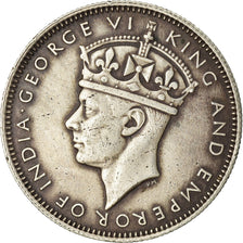Coin, MALAYA, 20 Cents, 1939, EF(40-45), Silver, KM:5