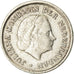 Coin, Netherlands Antilles, Juliana, 1/10 Gulden, 1966, AU(50-53), Silver, KM:3