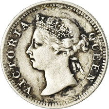 Monnaie, Hong Kong, Victoria, 5 Cents, 1899, TTB, Argent, KM:5