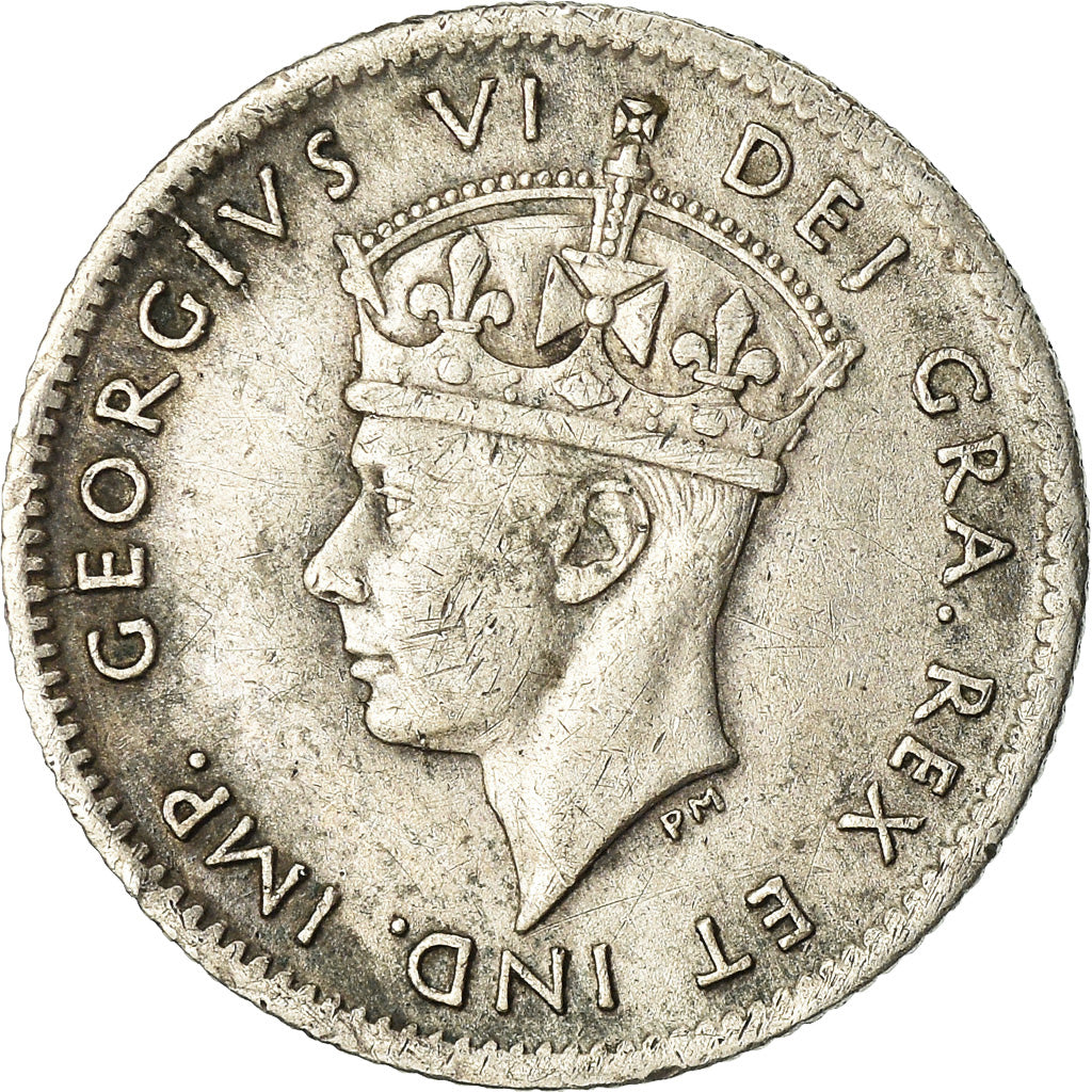 Monnaie, NEWFOUNDLAND, 5 Cents, 1942, Royal Canadian Mint, Ottawa, TTB, Argent