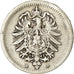 Coin, GERMANY - EMPIRE, Wilhelm I, 50 Pfennig, 1875, Munich, VF(30-35), Silver