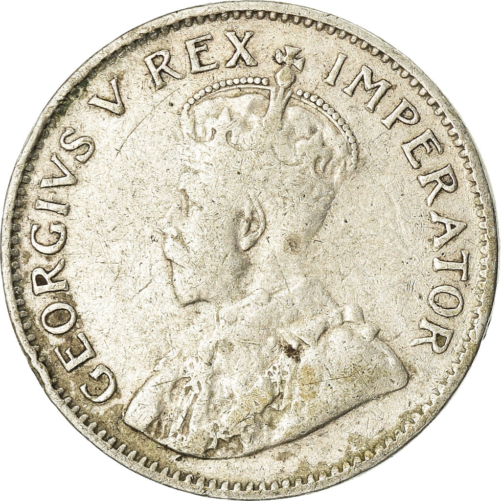 Coin, South Africa, George V, 3 Pence, 1936, EF(40-45), Silver, KM:15.2