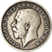 Coin, Great Britain, George V, 6 Pence, 1915, VF(30-35), Silver, KM:815
