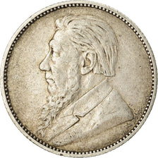 Coin, South Africa, Shilling, 1892, EF(40-45), Silver, KM:5
