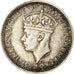 Coin, MALAYA, 10 Cents, 1943, AU(50-53), Silver, KM:4a
