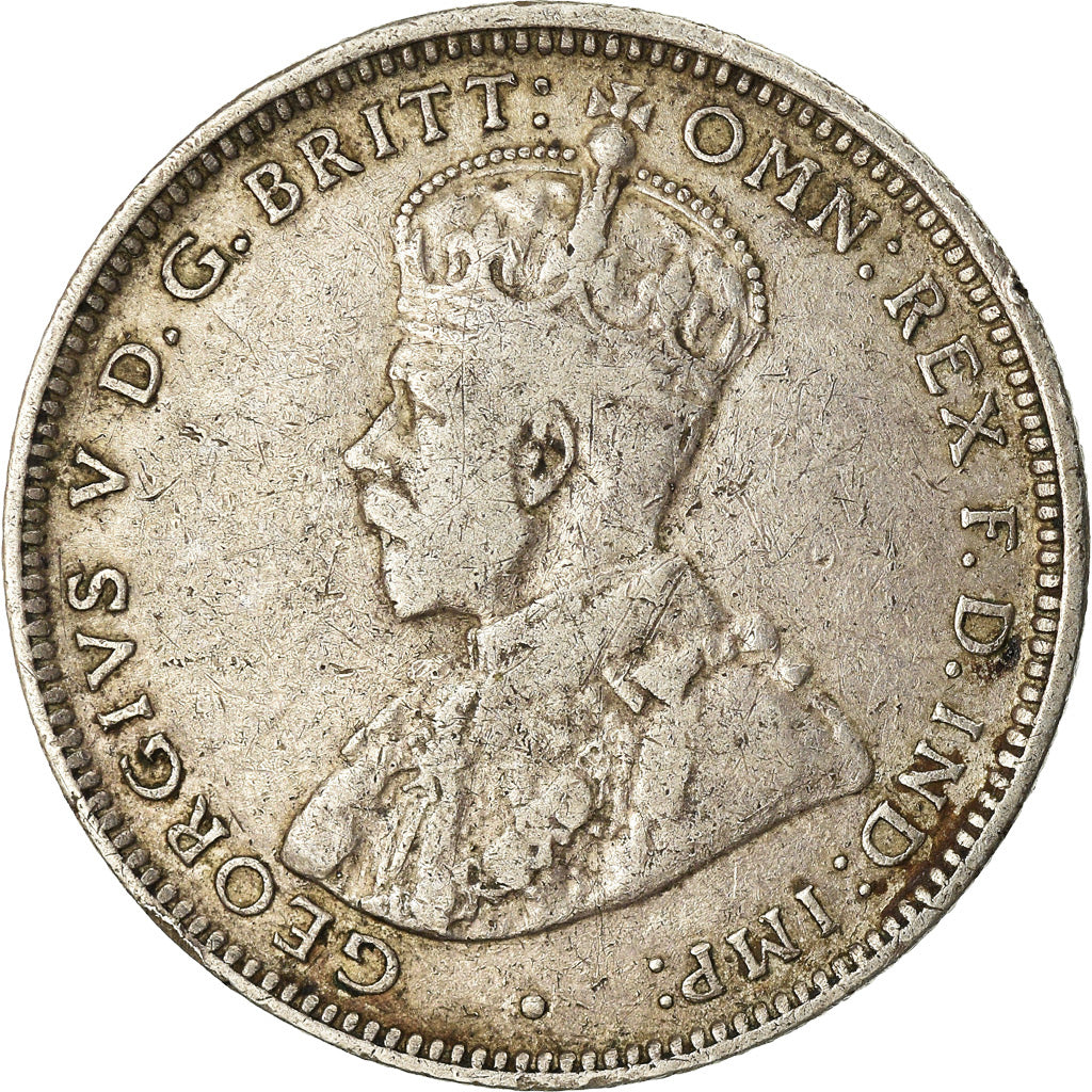 Coin, BRITISH WEST AFRICA, George V, Shilling, 1916, EF(40-45), Silver, KM:12