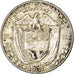 Coin, Panama, 1/10 Balboa, 1931, AU(50-53), Silver, KM:10.1