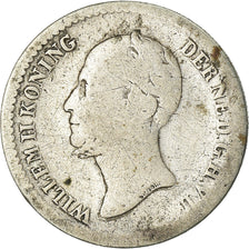 Coin, Netherlands, William II, 10 Cents, 1849, VF(20-25), Silver, KM:75
