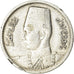 Coin, Egypt, Farouk, 2 Piastres, 1942/AH1361, British Royal Mint, VF(30-35)