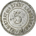 Coin, Germany, Kleingeldersatz, Landsberg an der Warthe, 5 Pfennig, EF(40-45)
