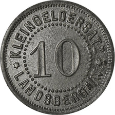 Moeda, Alemanha, Kleingeldersatz, Landsberg an der Warthe, 10 Pfennig