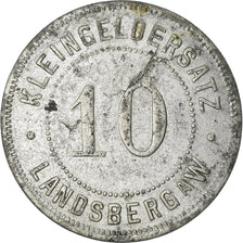 Coin, Germany, Kleingeldersatz, Landsberg an der Warthe, 10 Pfennig, EF(40-45)