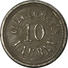 Coin, Germany, Gefangenenlager, Lauban, 10 Pfennig, EF(40-45), Iron