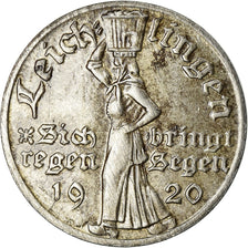 Coin, Germany, Notgeld, Leichlingen, 50 Pfennig, 1920, EF(40-45), Iron