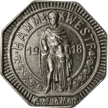 Coin, Germany, Notgeld, Hamm, 10 Pfennig, 1918, AU(50-53), Iron