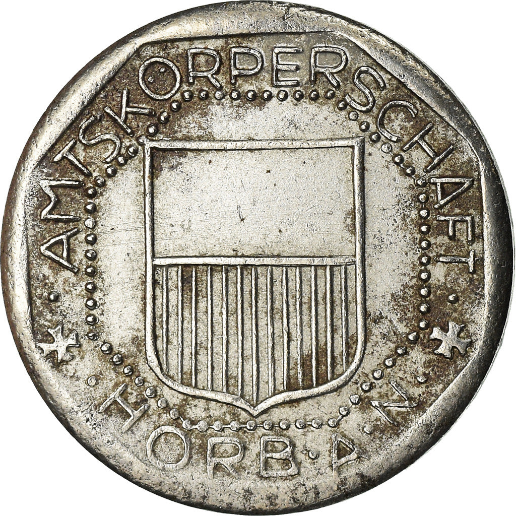 Coin, Germany, Kriegsnotgeld, Homburg vor der Höhe, 5 Pfennig, 1918, AU(50-53)