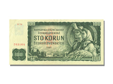 Czechoslovakia, 100 Korun, 1961, KM #91b, UNC(63), P79
