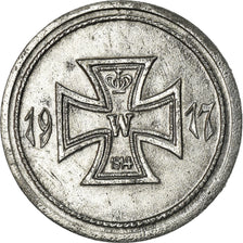 Moneta, Niemcy, Notgeld, Künzelsau, 10 Pfennig, 1917, AU(50-53), Cynk