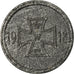 Coin, Germany, Notgeld, Künzelsau, 10 Pfennig, 1918, EF(40-45), Iron