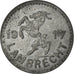Coin, Germany, Kriegsgeld, Lambrecht, 10 Pfennig, 1917, EF(40-45), Zinc