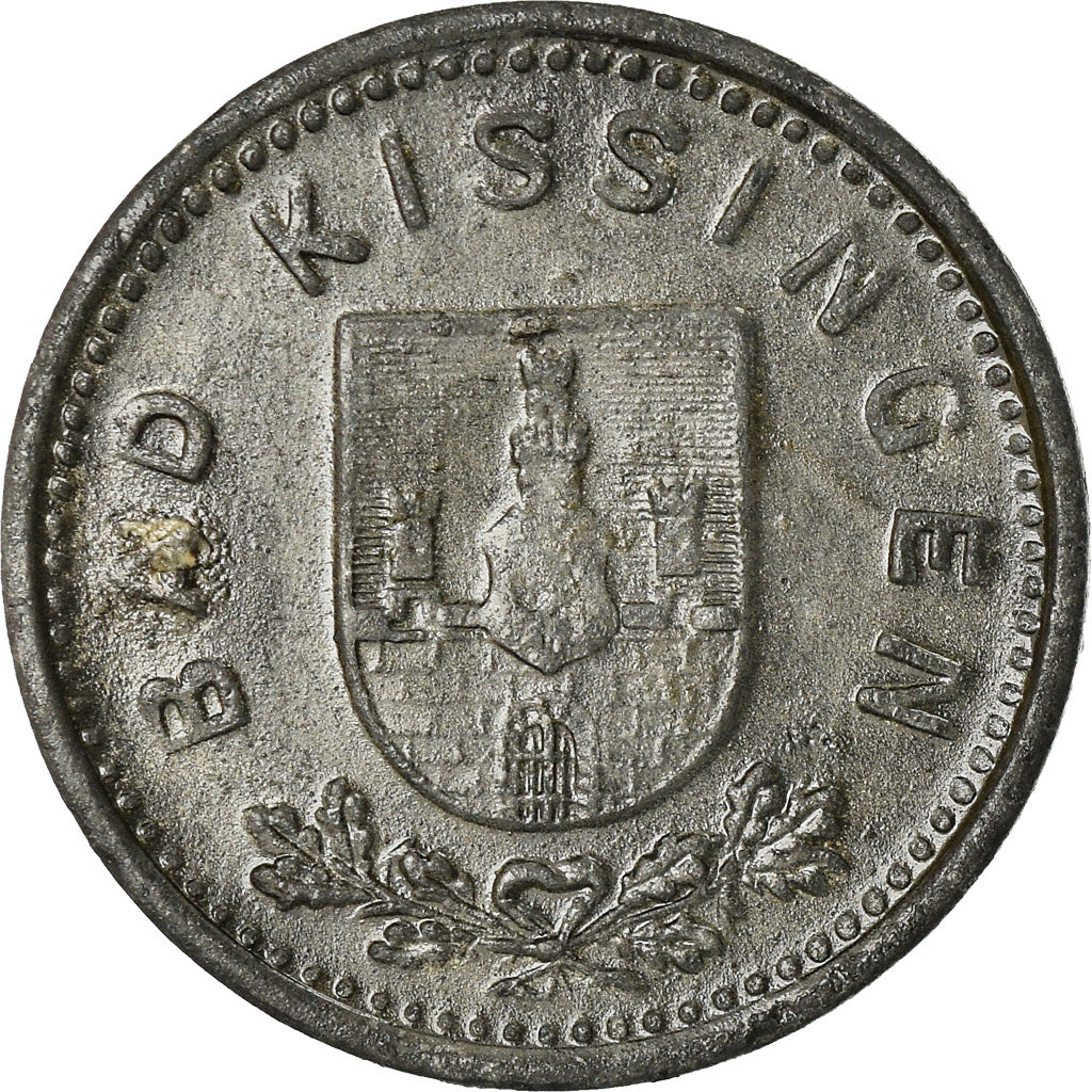 Coin, Germany, Notgeld, Kissingen, 5 Pfennig, 1919, EF(40-45), Zinc