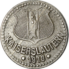 Coin, Germany, Kriegsgeld, Kaiserlautern, 5 Pfennig, 1918, EF(40-45), Iron