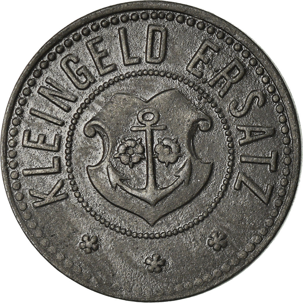 Monnaie, Allemagne, Kleingeldersatz, Kehl am Rhein, 10 Pfennig, TTB+, Zinc